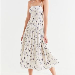 NWT Urban Outfitters Sparks Fly Floral Midi Dress